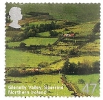 Stamps United Kingdom -  Paisajes de Irlanda del Norte.