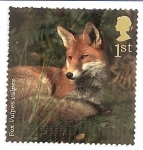 Stamps United Kingdom -  Fauna. Animales del bosque.