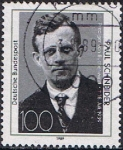 Stamps Germany -  50 ANIV. DE LA MUERTE DEL REVERENDO PAUL SCHNEIDER EN EL CAMPO DE CONCENTRACIÓN DE BUCHENWALD
