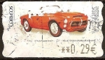 Stamps Spain -  AMTS Museo Historia Automocion Salamanca.Pegaso z-102 ss P.Spyder serra prototipo,