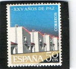 Stamps Spain -  1579- XXV AÑOS DE PAZ ESPAÑOLA. NUEVOS POBLADOS.