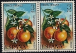 Stamps Spain -  Flora - Naranjo