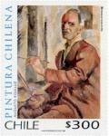 Stamps Chile -  “PINTURA CHILENA”