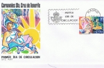 Stamps Spain -  SPD FIESTAS POPULARES ESPAÑOLAS. CARNAVAL DE STA. CRUZ DE TENERIFE