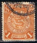 Stamps China -  Scott  99  Dragon