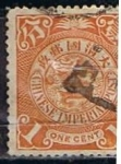 Stamps China -  Scott  99  Dragon (6)