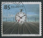 Sellos de Europa - Suiza -  S1168 - Diseños Suizos. Estación de reloj