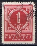 Stamps Croatia -  Scott  J7 Cifras (5)