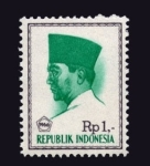 Sellos del Mundo : Asia : Indonesia : Sukarno