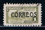 Stamps Colombia -  Scott  562 Palacio de comunicaciones