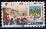 Stamps Colombia -  Scott  729  Cauca Puente sobre el Rio Cali