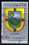 Stamps Colombia -  Scott  733  Escudo de Armas de Popayan