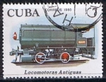 Stamps Cuba -  Scott  2359  Steam storage  (Primeras locomotoras) (9)