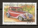 Stamps Africa - Republic of the Congo -  Ford Victoria.