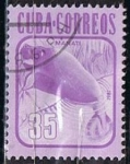 Stamps Cuba -  Scott  2461  Manatee (4)