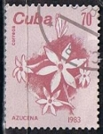 Stamps Cuba -  Scott  2660 azuzena