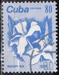 Stamps Cuba -  Scott  2661  Mariposa