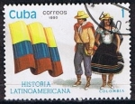 Sellos de America - Cuba -  Scott  3256  Colombia (Trajes tipicos) (4)