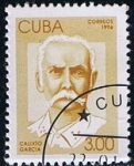 Sellos de America - Cuba -  Scott  3714  Calixo Garcia (Patriotas)