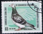 Stamps Cuba -  Scott  4183  Paloma mosaico 1561-66-HM