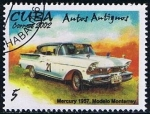 Sellos de America - Cuba -  Scott  4251  Mercuty Monterrey  1957