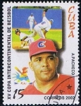 Stamps Cuba -  Scott  4257  A. Pacheco  (Beisbol)