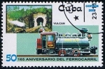 Sellos de America - Cuba -  Scott  4264  vulcan   (Ferrocarriles)