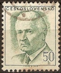 Stamps Czechoslovakia -  Ludvik Svoboda