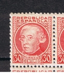Stamps Spain -  Edifil  687  Personajes.  