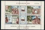 Sellos de Europa - Espa�a -  Espamer 80  HB