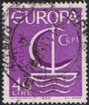 Sellos de Europa - Italia -  EUROPA 1966