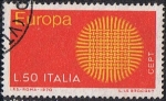 Sellos de Europa - Italia -  EUROPA 1970