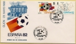 Sellos de Europa - Espaa -  Sedes Copa Mundial de Fútbol   España 82  Gijón - SPD 