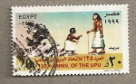 Stamps Africa - Egypt -  Aniversario de la UPU