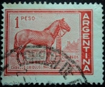 Sellos de America - Argentina -  Caballo criollo