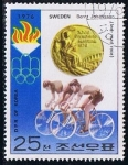 Stamps North Korea -  Scott  1495 (Ganadores) Juegos olimpicos de Montreal (2)