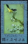 Stamps North Korea -  Scott  1516  Golden Bird