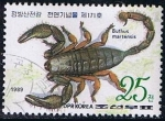 Sellos de Asia - Corea del norte -  Scott  2829d  buthus martensis