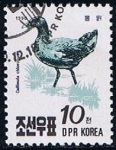 Sellos de Asia - Corea del norte -  Scott  2957  Pollo de agua