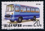 Sellos del Mundo : Asia : North_Korea : Scott  3068  Bus (Pyongyang)