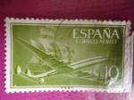 Stamps Spain -  Ed:1179 - Superconstellation y Nao Sta.María.