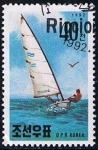 Stamps North Korea -  Scott  3122  Riccione´92  Yate de la clase Pin