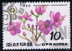 Stamps North Korea -  Scott  3144  Rhododendron mucronulatum