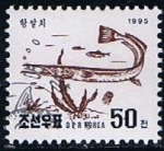 Stamps North Korea -  Scott  3489  Banderin de Coralfish