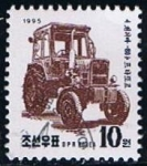 Stamps North Korea -  Scott  3497  Tractor Cholliman