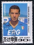 Sellos de Asia - Corea del norte -  Scott  3126  Gianluca Vialli (Italia)