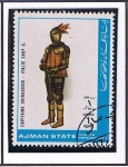 Stamps : Asia : United_Arab_Emirates :  Capita Cuirassier - Italia XVIIº S.