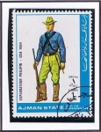 Stamps United Arab Emirates -  Explorador Filipino - USA 1904