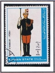 Stamps United Arab Emirates -  Garde D´Honneur - Peru