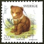 Sellos de Europa - Suecia -  BREV INRIKES - OSO